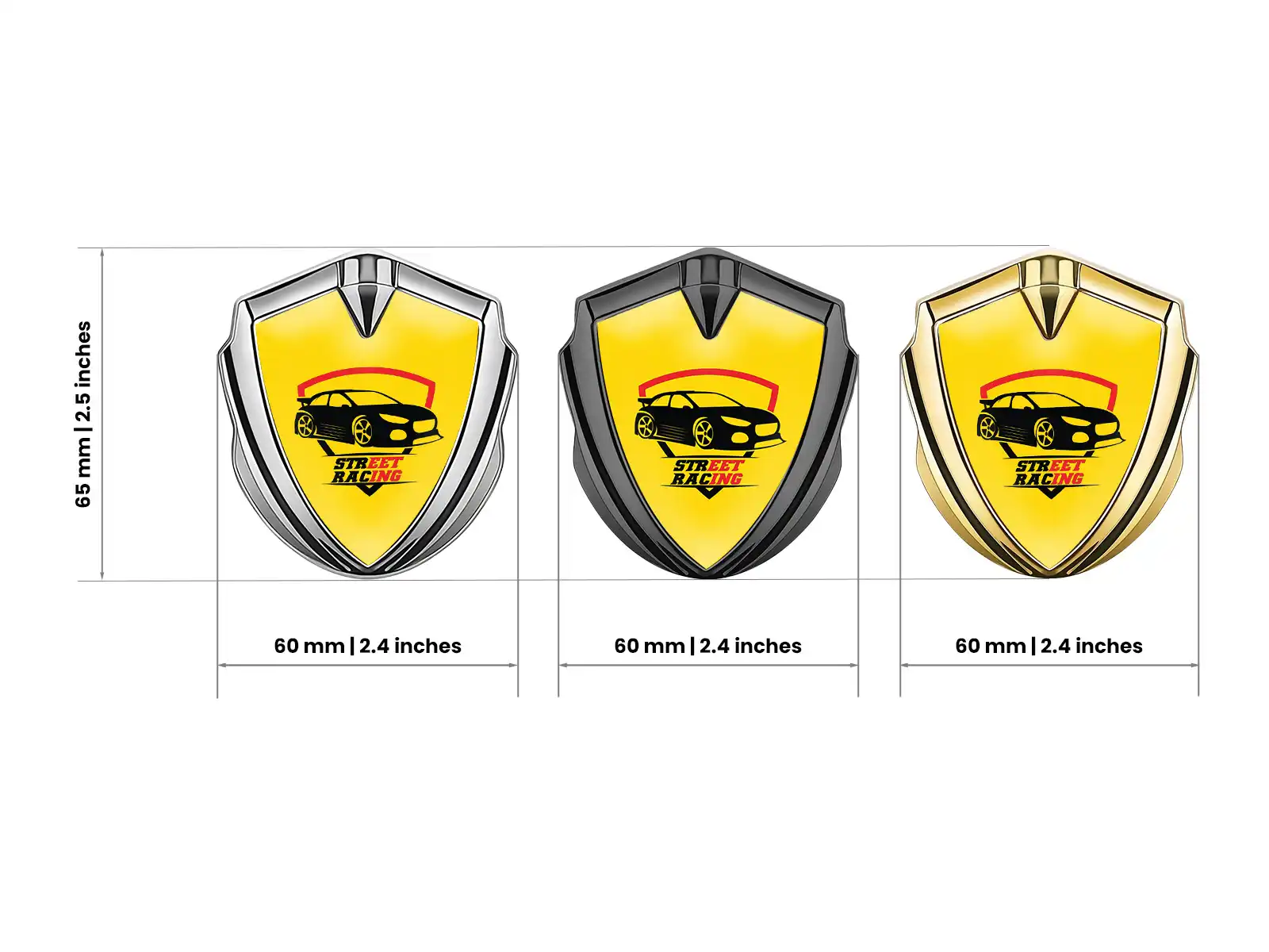 Custom Fender Badge Customizable Force Design